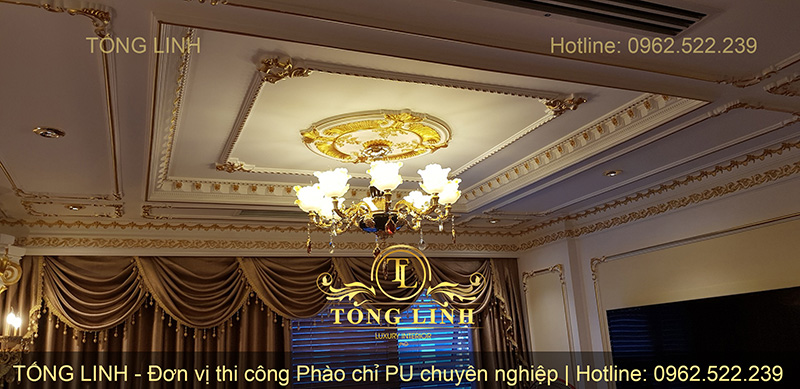 Thi công phào chỉ Tống Linh