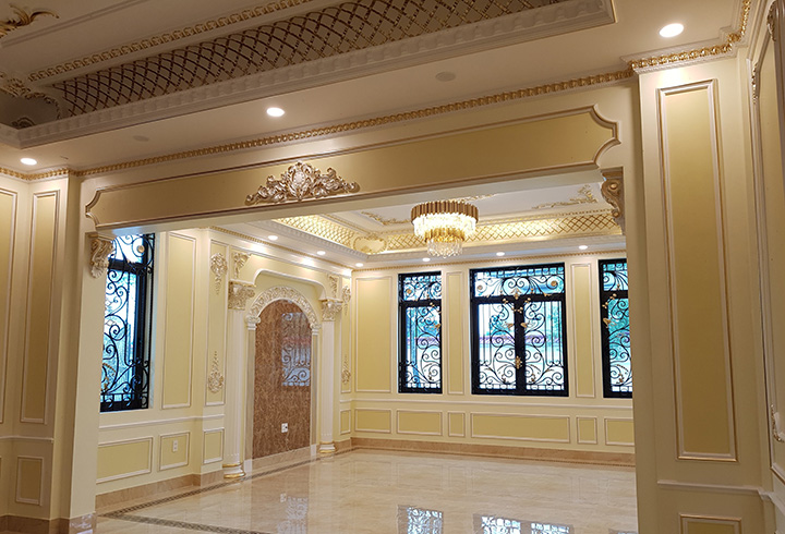 Xu hướng sử dụng phào chỉ PU trang trí không gian nội thất